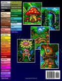 Раскраска по номерам Fibo Nix — Загадочная мозаика Radiant Forest Realms, феи, для взрослых, 110 стр. — фото 3