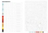 Раскраска по номерам Hachette Heroes — Загадочные раскраски, Рождество, 112 стр. — фото 3