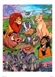 Раскраска по номерам Hachette Heroes — постер «Король Лев», Disney, 1 стр. — фото 2