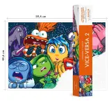 Раскраска по номерам Hachette Heroes — постер «Головоломка», Disney, 2 стр. — фото 1