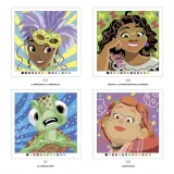 Раскраска по номерам Hachette Heroes — Большой квадрат, портреты Disney, 96 стр. — фото 8