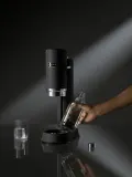 Бутылка стеклянная Aarke Pro 800 мл для Carbonator Pro, пробка из нержавеющей стали и силикона, прозрачная с серебристым — фото 2