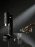 Бутылка стеклянная Aarke Pro 800 мл для Carbonator Pro, пробка из нержавеющей стали и силикона, прозрачная с серебристым — фото 3