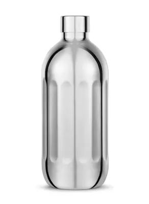 Термобутылка Aarke Pro 800 мл для Carbonator Pro, нержавеющая сталь, двойные стенки, зеркальная полировка, серебристая