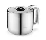 Термокувшин для кофеварки Aarke A1300/A1301 Thermal Jug из нержавеющей стали 1,25 л серебристый с черным — фото 2