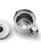 Термокувшин для кофеварки Aarke A1300/A1301 Thermal Jug из нержавеющей стали 1,25 л серебристый с черным — фото 4