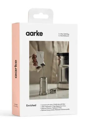 Наполнитель для фильтра-кувшина Aarke Enriched, гранулы с минеральным магнием, 3 упаковки