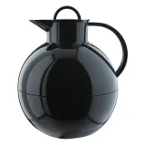 Термос-кувшин Alfi Kugel Jug 0,9 л, стеклянная колба alfiDur, чёрный — фото 1