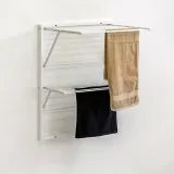 Настенная сушилка для белья Arredamenti Kevin 64 x 67 см белая — фото 3