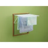 Настенная сушилка для белья Arredamenti Kledy 80 x 69 см коричневая — фото 4
