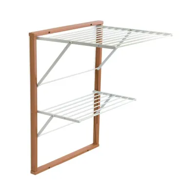 Настенная сушилка для белья Arredamenti Kevin 64 x 67 см коричневая