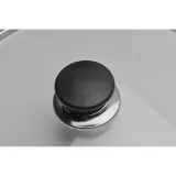 Крышка Ballarini 32 см стеклянная для большой сковороды, закалённое стекло, ручка из пластика со сталью, прозрачная — фото 2