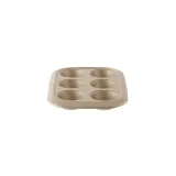 Форма для кексов и маффинов BergHOFF Leo Balance на 6 ячеек 6,5×2,5 см, 29×20 см, углеродистая сталь — фото 1