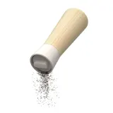 Мельница для соли и перца BergHOFF Leo Balance Eco White, деревянный корпус, керамический регулируемый механизм, 21,5 см — фото 2
