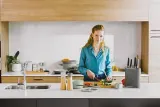 Мельница для соли и перца BergHOFF Leo Balance Eco White, деревянный корпус, керамический регулируемый механизм, 21,5 см — фото 3