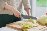 Нож сантоку BergHOFF Leo Balance 17 см, нержавеющая сталь, антипригарное покрытие, с чехлом — фото 2