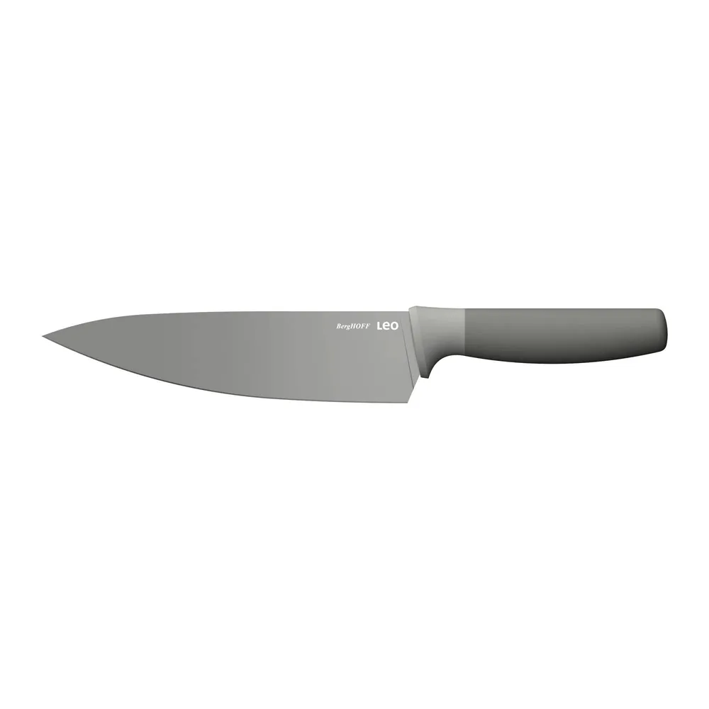 Нож поварской BergHOFF Leo Balance 19 см, нержавеющая сталь, антипригарное покрытие, с защитным чехлом