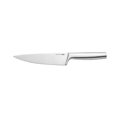Нож поварской BergHOFF Leo Legacy 20 см, цельная нержавеющая сталь, изогнутый кончик