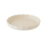 Форма для пирога и тарта BergHOFF Leo Balance 28 см, 1,5 л, волнистый край, каменная керамика, бежевая — фото 1