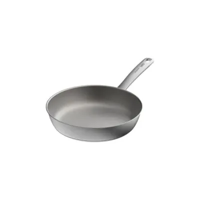 Сковорода BergHOFF Leo Graphite 24 см из нержавеющей стали, капсульное многослойное дно, зеркальная отделка