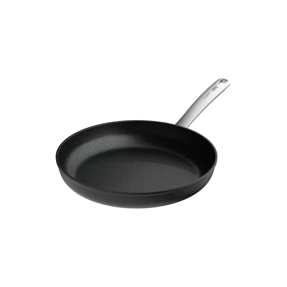 Сковорода BergHOFF Leo Graphite 28 см, керамическое покрытие CeraGreen, графитовый мат