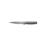 Нож универсальный с зубчатым лезвием BergHOFF Leo Balance 11,5 см, антипригарное покрытие, с чехлом — фото 1