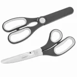 Ножницы кухонные BergHOFF Leo Graphite 26 см, разъёмные, с серрейторными лезвиями и магнитным чехлом, графитовые — фото 2