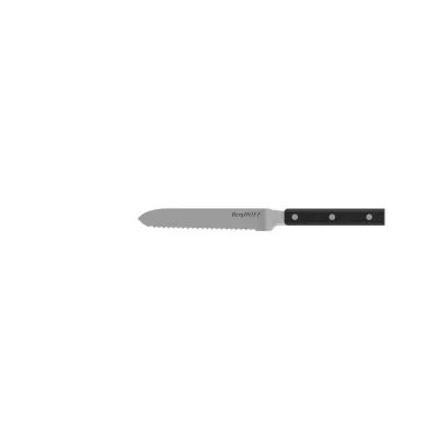 Нож универсальный зубчатый BergHOFF Dina Gene 12,5 см, кованый клинок, рукоятка ABS
