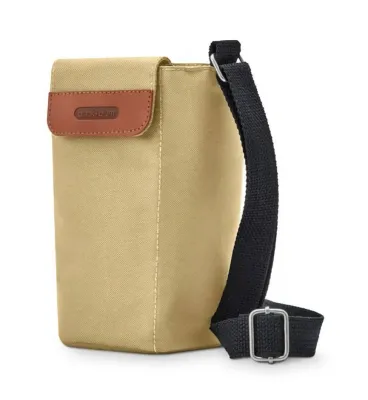 Термочехол для бутылки Black+Blum Bottlebag Outdoor 11,5 × 10,5 × 20 см, с плечевым ремнём, бежевый