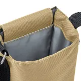 Термочехол для бутылки Black+Blum Bottlebag Outdoor 11,5 × 10,5 × 20 см, с плечевым ремнём, бежевый — фото 6