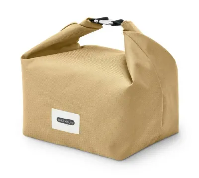 Термосумка для ланча Black+Blum Lunchbag Outdoor 6,7 л, 20 × 31 × 15 см, с застёжкой roll-top, бежевая