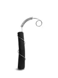 Фильтр угольный Black+Blum Eau Good с держателем из нержавеющей стали, для бутылок с горлом от 3 см, чёрный с серебристым — фото 1