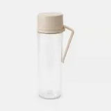 Бутылка для воды Brabantia Make & Take 0,5 л с ситечком для фруктов и трав, пластик, мягкий бежевый Soft Beige — фото 1