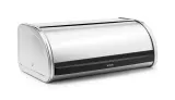 Хлебница выпуклая большая Brabantia, матовая нержавеющая сталь, 44.5 см, серебристая — фото 4