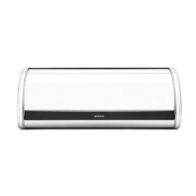Хлебница выпуклая большая Brabantia, полированная нержавеющая сталь, 44.5 см, серебристая