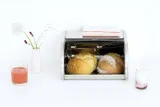 Хлебница выпуклая средняя Brabantia, матовая нержавеющая сталь, 31.5 см, серебристая — фото 3