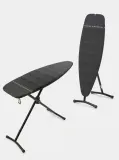 Гладильная доска Brabantia D Denim Black 135 × 45 см для парового утюга и парогенератора — фото 1