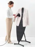 Гладильная доска Brabantia D Denim Black 135 × 45 см для парового утюга и парогенератора — фото 5