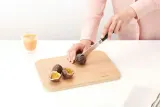 Доска для нарезки средняя Brabantia Profile 2.0, дерево, 32 x 23 см, двусторонняя, коричневая — фото 4