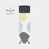 Гладильная доска Brabantia размер C Пружинные Пузырёчки, ширина 49 см, сталь, хлопок — фото 1