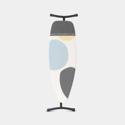 Гладильная доска Brabantia размер D Spring Bubbles, высота 163,5 см, сталь, хлопок