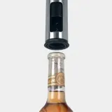 Штопор Brabantia Classic матовая сталь, с поворотной ручкой и ножом для фольги, высота 17,5 см — фото 2