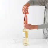 Штопор Brabantia Tasty+ Terracotta Pink розовый, с центрирующим кольцом и широким корпусом, 16 см — фото 2