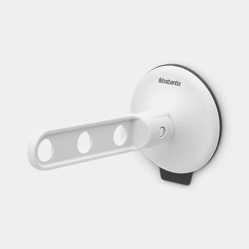 Крючок для одежды на присоске Brabantia белый пластиковый