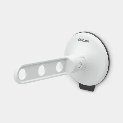 Крючок для одежды на присоске Brabantia белый пластиковый