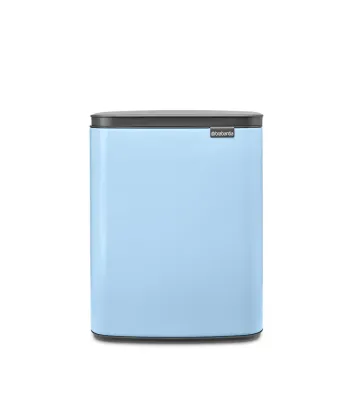 Мусорное ведро Brabantia Bo 12 л, сталь, Dreamy Blue