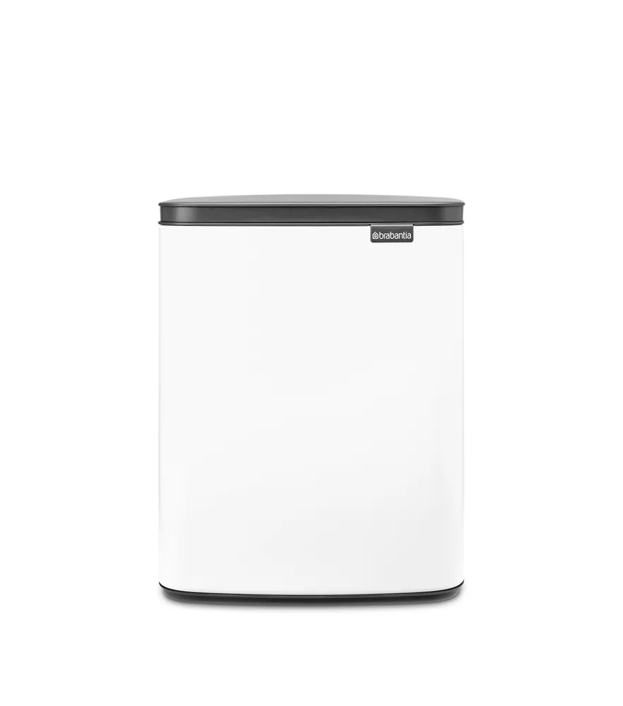 Мусорное ведро Brabantia Bo 12 л, сталь, White