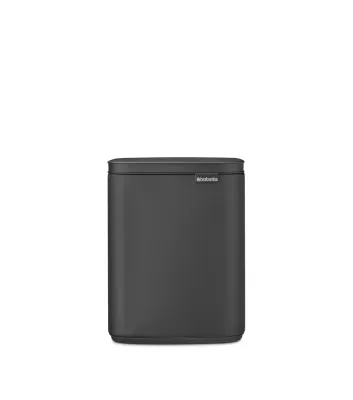 Мусорное ведро Brabantia Bo 7 л, пластик, серое