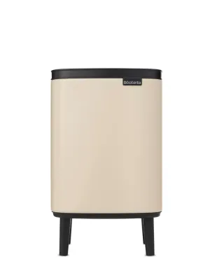 Мусорное ведро Brabantia Bo Bin Hi 7 л, сталь и пластик, Soft Beige