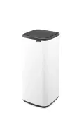 Мусорное ведро Brabantia Bo Touch Bin 30 л, сталь, Soft Touch, белое — фото 5